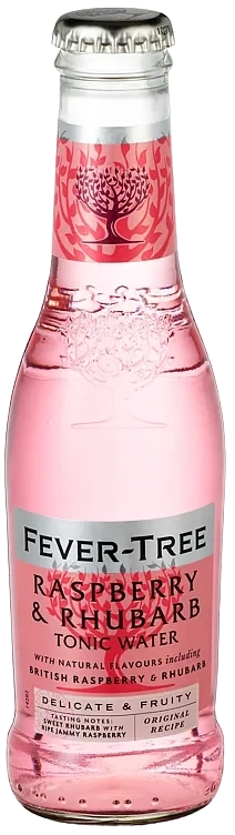 Fever-tree raspberry & rhubarb tonic   24x20cl