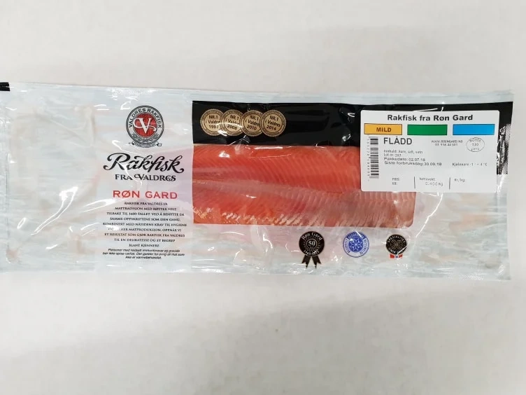Rakfisk Mild Flådd Vakumpakket
