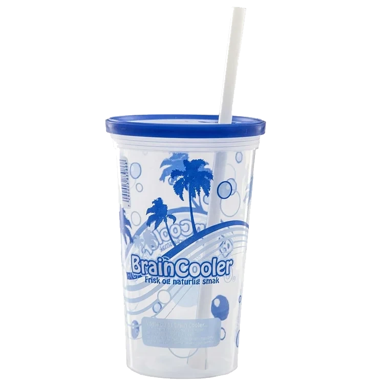 Braincooler gjenbruksbeger med lokk 0,5l    500stk