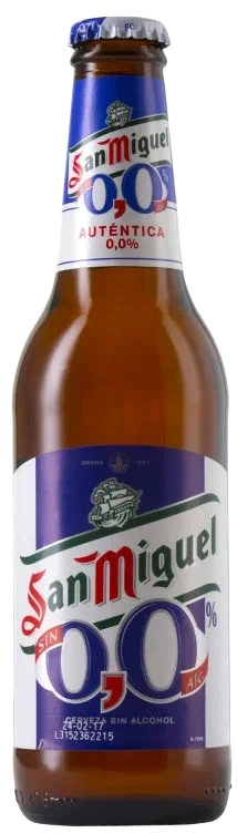 San Miguel Alkoholfri 0,33l flaske