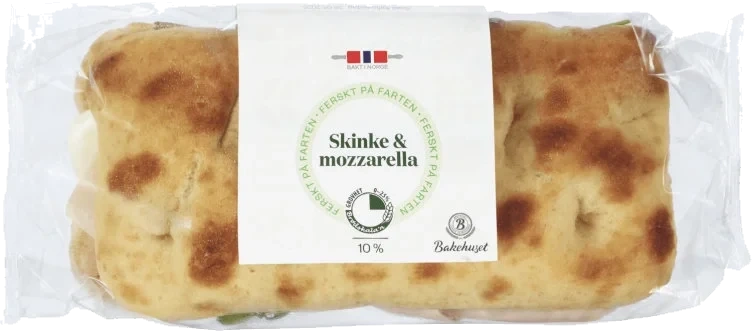 Italiensk Brød Skinke&Mozzarella 245g Bakehuset