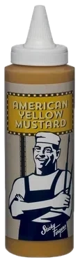 Sennep american yellow   237ml
