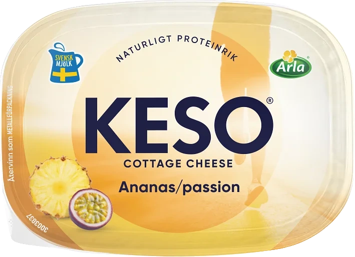 Cottage cheese ananas / passion 2.9%