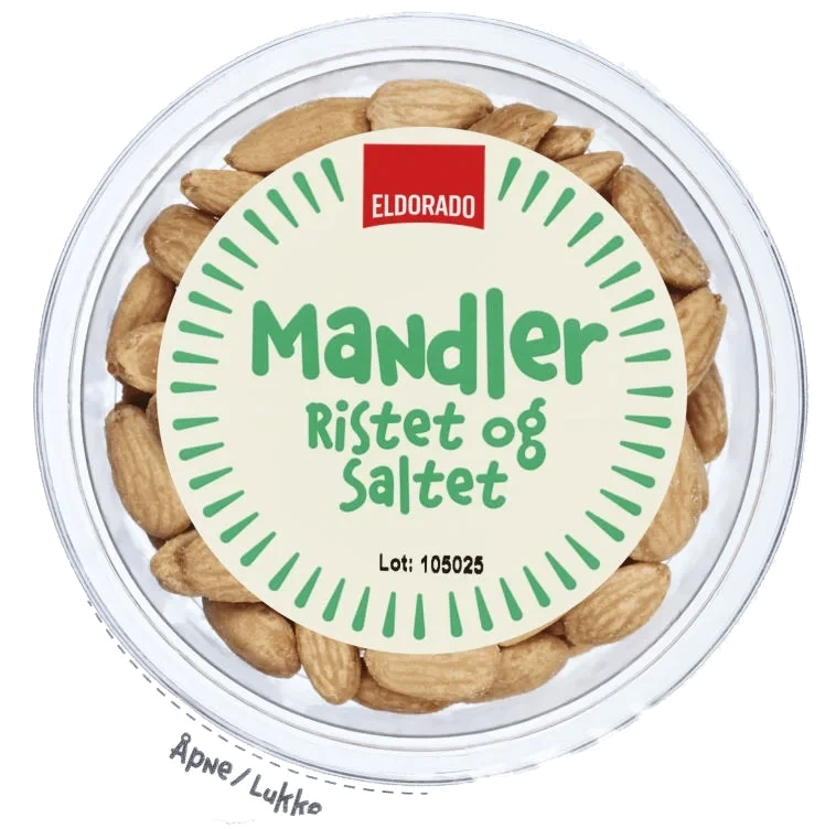 Mandler Saltet 110g Eldorado