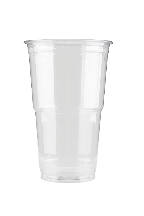 Plastglass 300ml klart pet  50stk