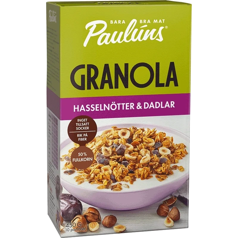 Granola Hasselnöt