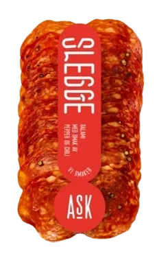Ask gård Slegge Salami skivet