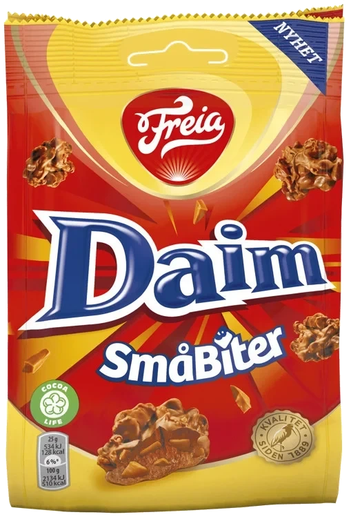 Daim småbiter pose 145g