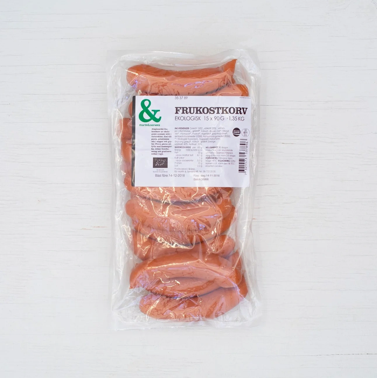 Frukostkorv Ekologisk