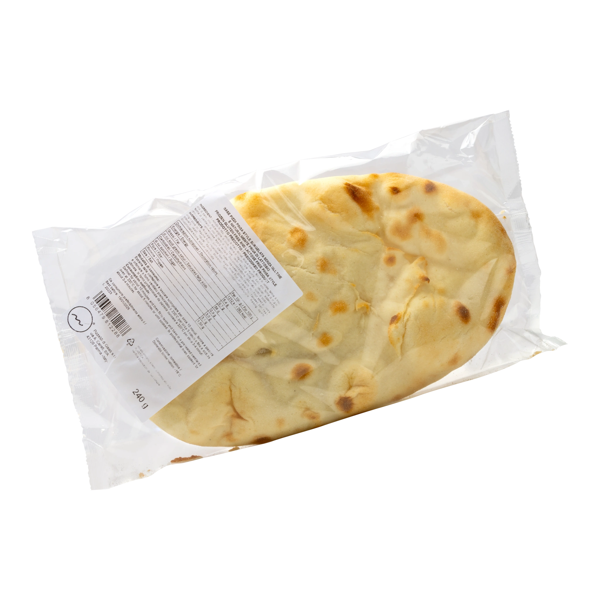 Glutenfri Pinsa 30 cm fryst