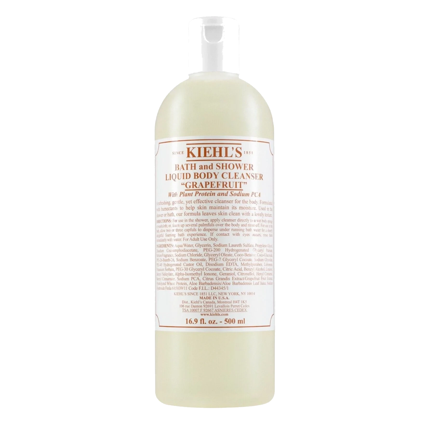 Kiehl’s Grapefruit Liquid Body Cleanser 500 ml