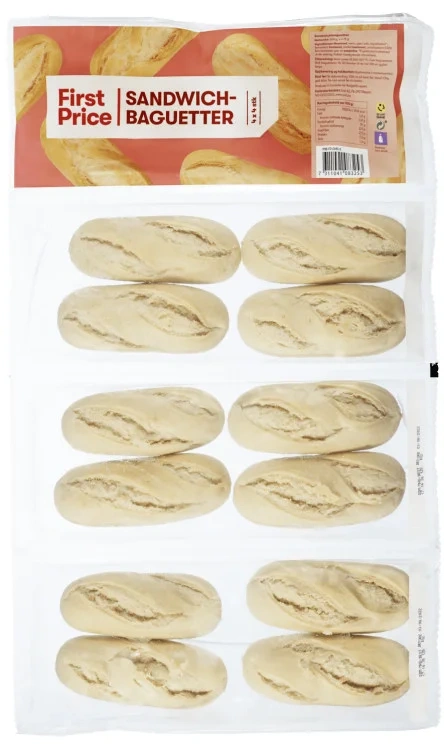 Sandwichbaguetter Fine 16stk First Price