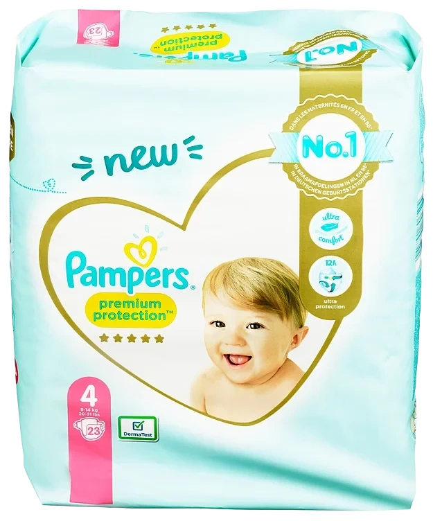 Pampers Premium Protect S4 9-14kg 23stk