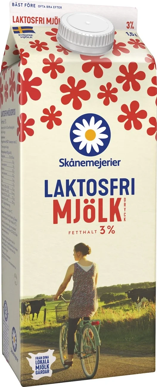 Laktosfri mjölk 3%