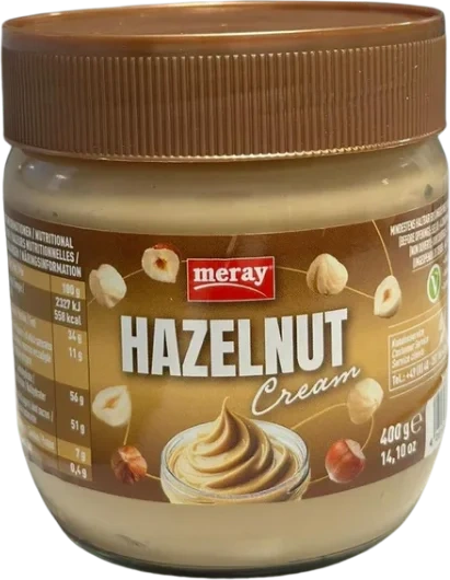 Meray Hasselnøttkrem 400g