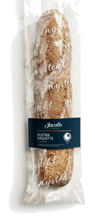 Baguette Rustikk Jacobs Utvalgte 650g