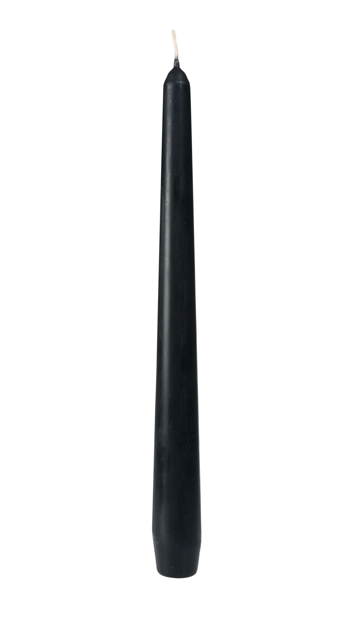 Antikklys 25cm sort 50stk