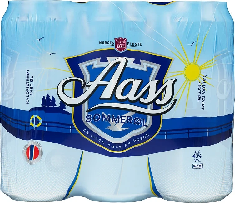 Aass Sommerøl 0,5lx6 boks