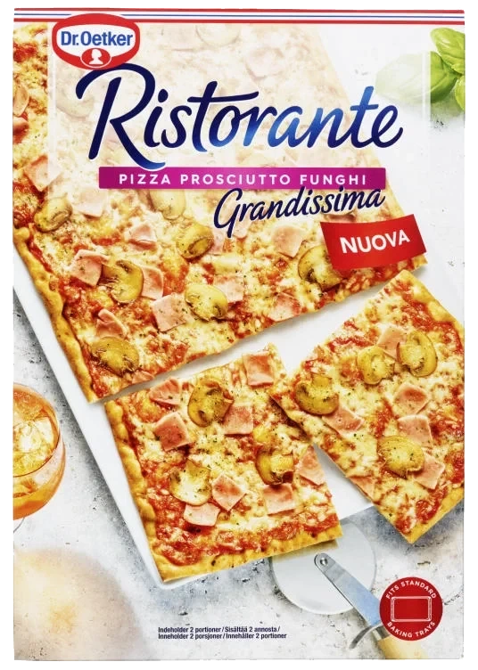 Ristorante Pizza Grandissima Prosciutto 580g