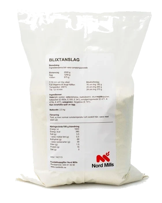 Blixtanslag blandning