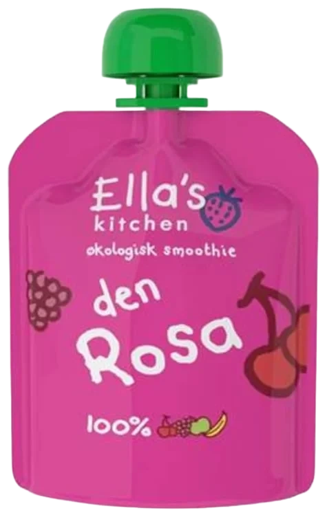 Smoothie Rosa Økol 6mnd 90g Ellas