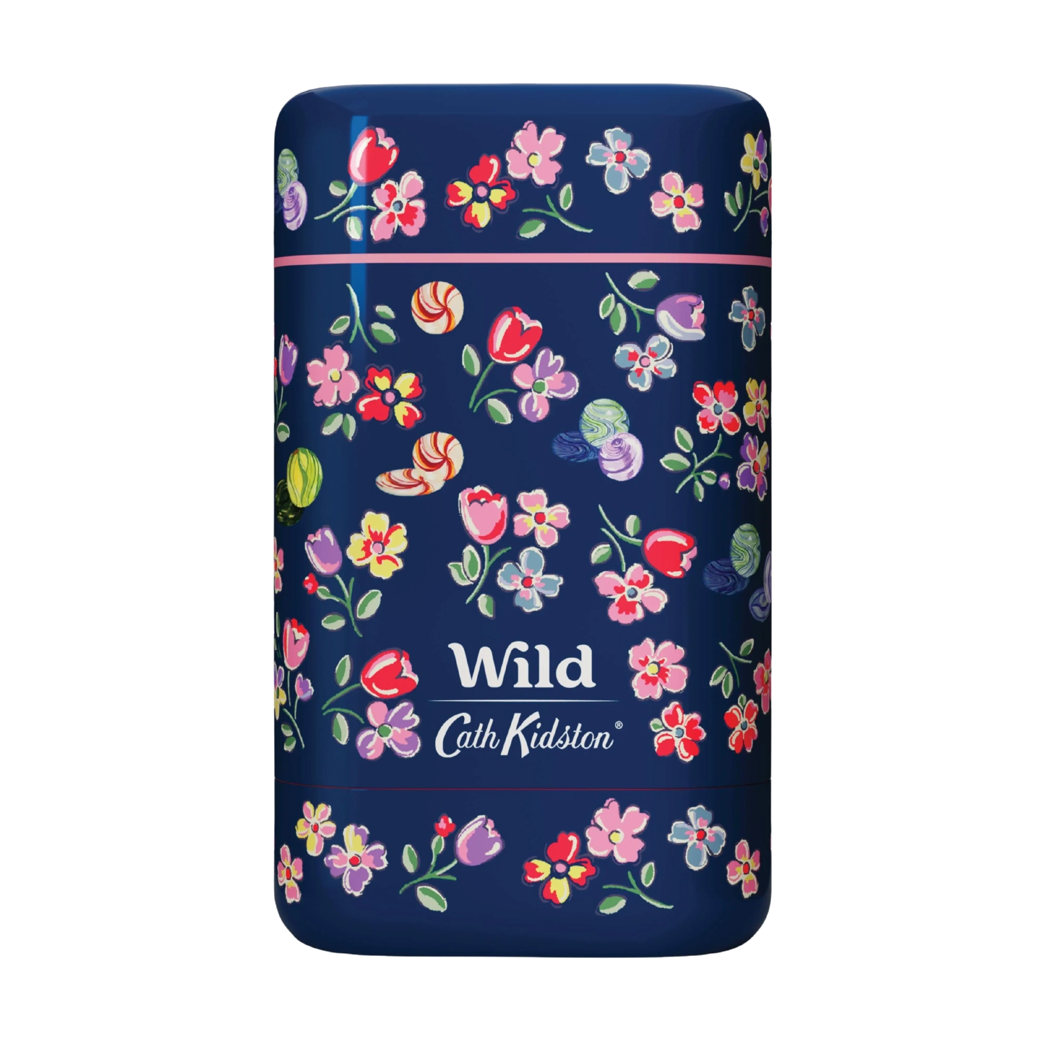 Wild Deo Stick Marble Ditsy Case Amber Oud Startpakke, 40 g
