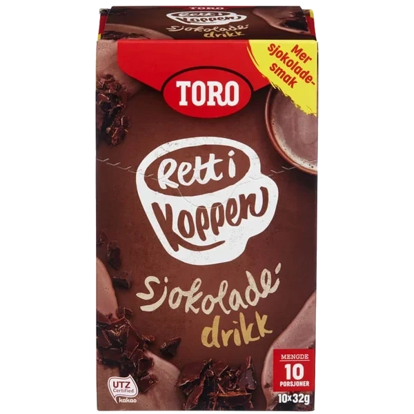 Sjokoladedrikk 10x32g Rett I Koppen