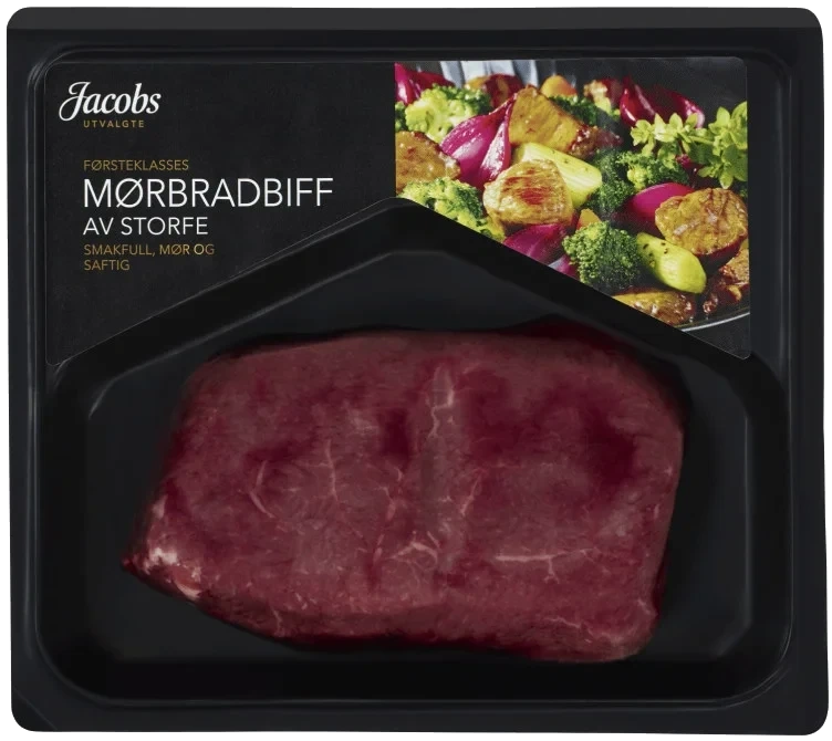 Storfe Mørbrad Ca200g Jacobs Utvalgte