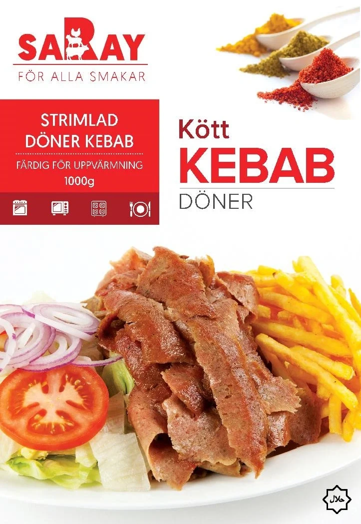 Saray Kebab Färdig grillad kebab 2000g