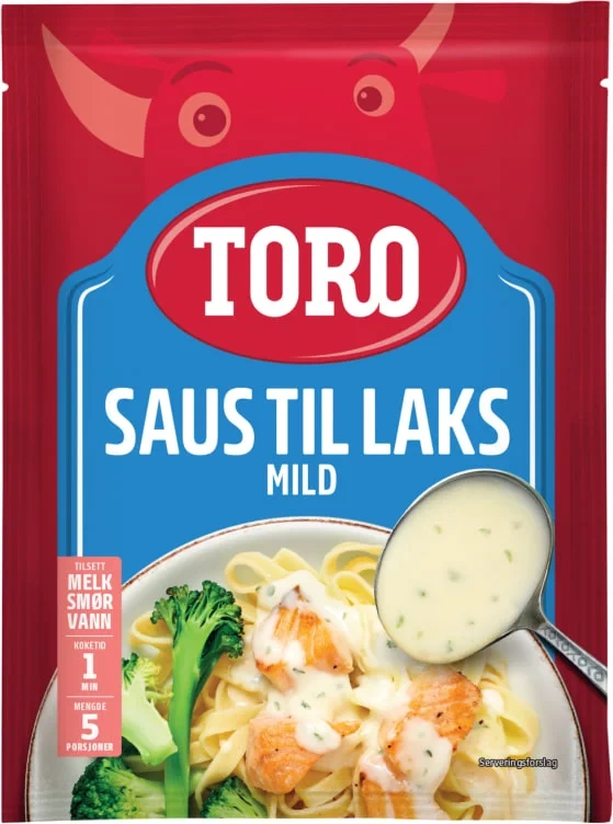 Saus til Laks Mild 39g Toro