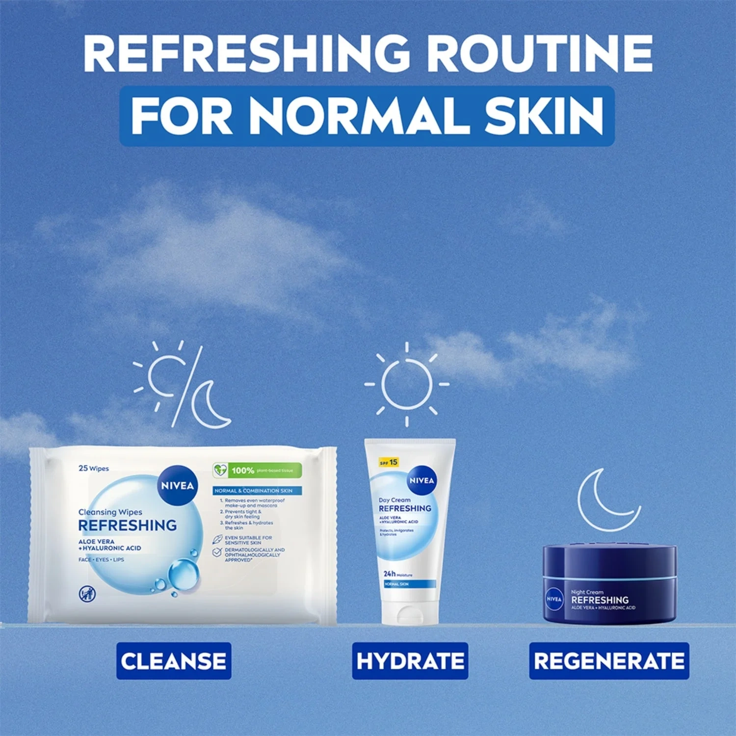 NIVEA Refreshing Cleansing Wipes