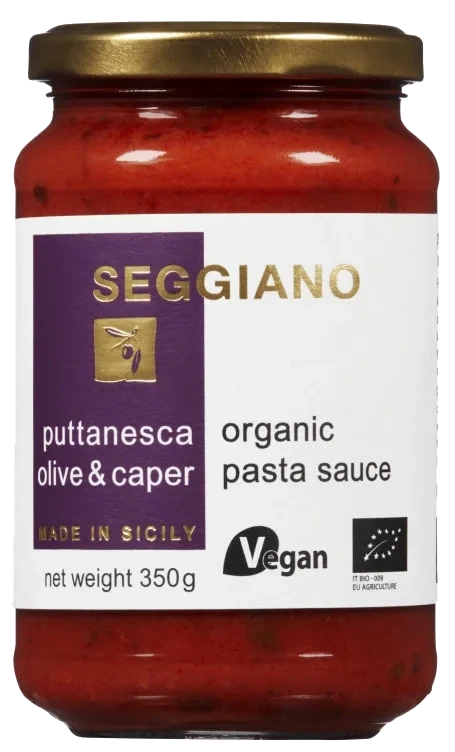 Pastasaus Puttanesca 350g Seggiano