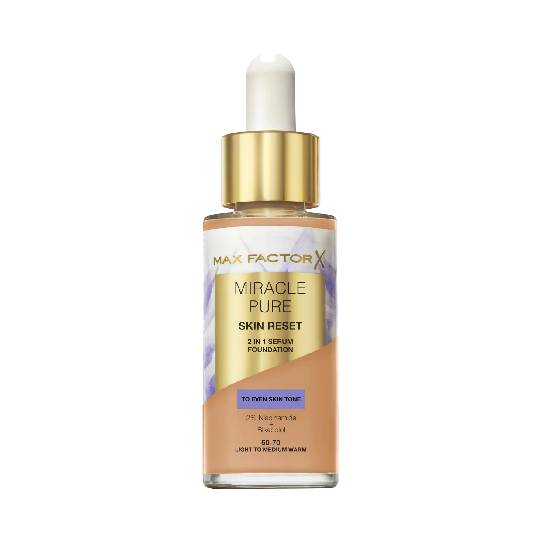 Max Factor Miracle Pure Serum Foundation 80,5 Medium Warm