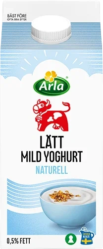 Mild yoghurt lätt naturell 0.5%