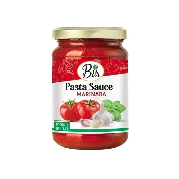 Pasta Tomatsauce Marinar Hvitløk og Basilikum 350g Bis