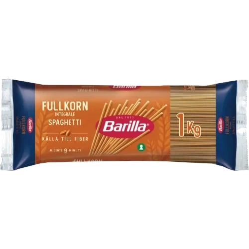 Spaghetti Fullkornspasta Pasta