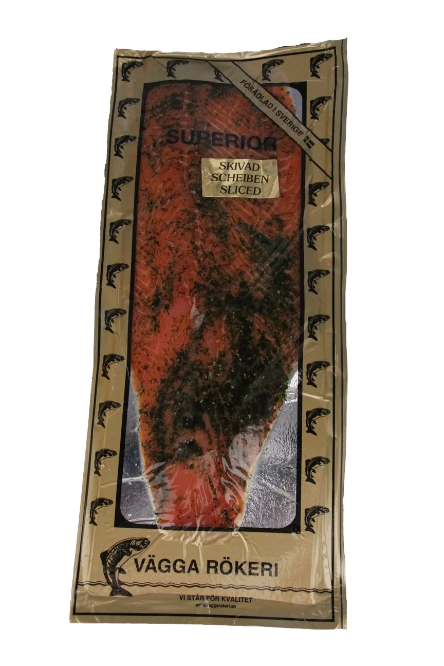 ASC Gravad Norsk lax skivad