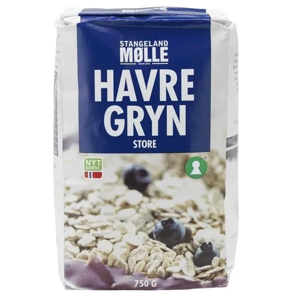 Havregryn Store 750g Stangeland Mølle