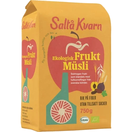 Russin Aprikos Dadlar Fikon Äpple Frukt Müsli