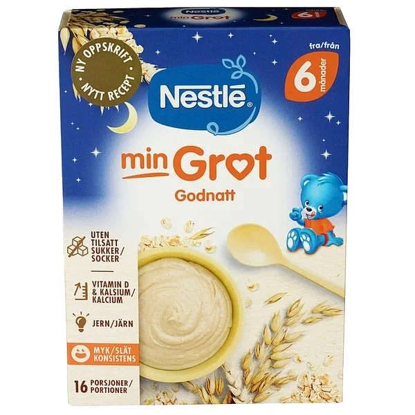 Min Fullkornsgrøt God Natt 6m 410g