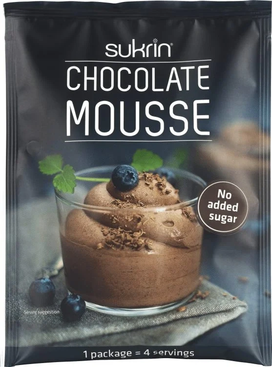Sjokolademousse u/Tilsatt Sukker 85g Sukrin