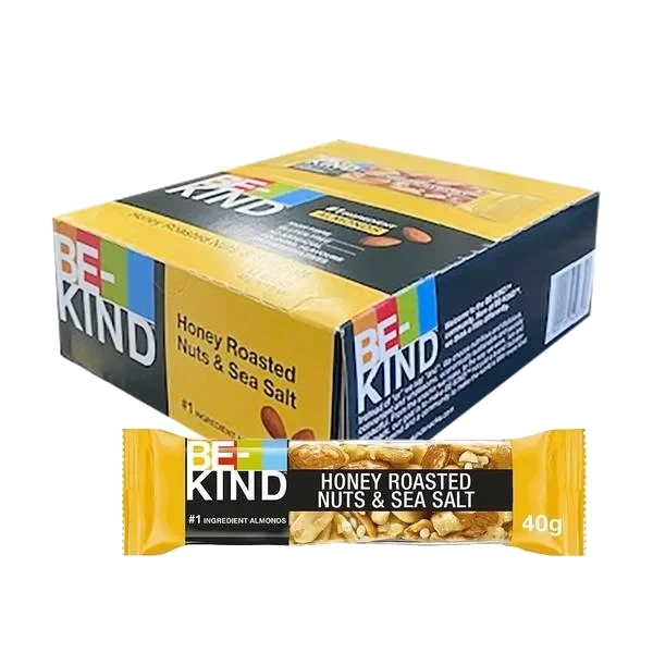 Honey Roasted Nuts & Seasalt (Kartong 12 Barer)