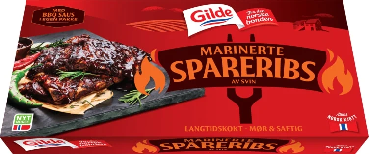 Spareribs Sousvide 840g Gilde