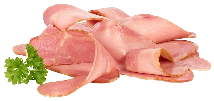 Kalkunbacon kokt skivet  ca2,5kg   kg