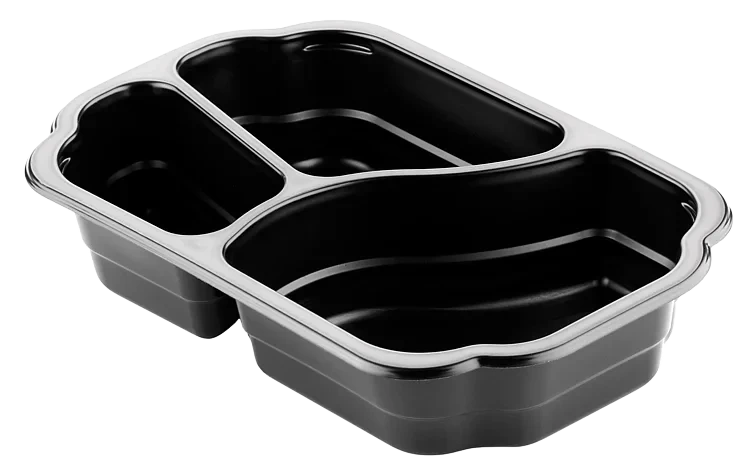 PP-Schale Take-away Schwarz