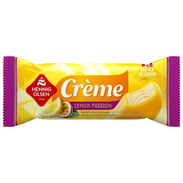 Crème Lemon Passion 0,94l Hennig-Olsen