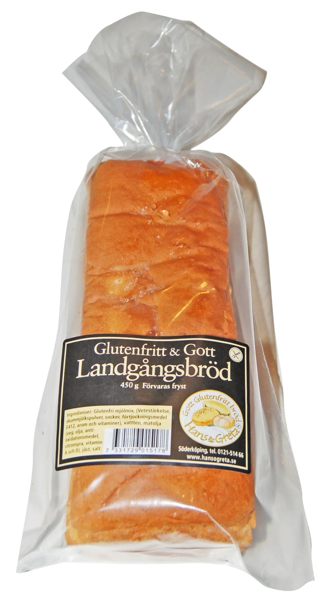 Landgångsbröd skivat