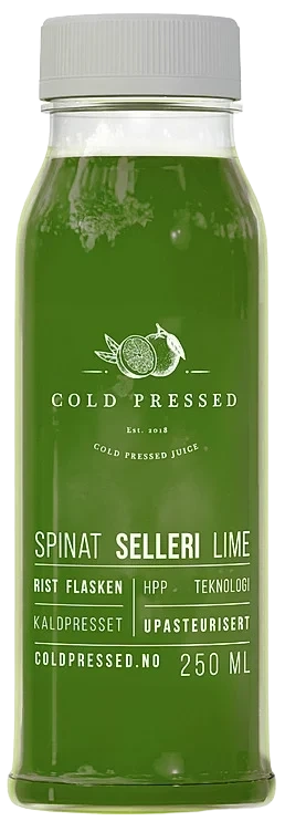 COLD PRESSED AS Juice Spinat, Selleri & Lime