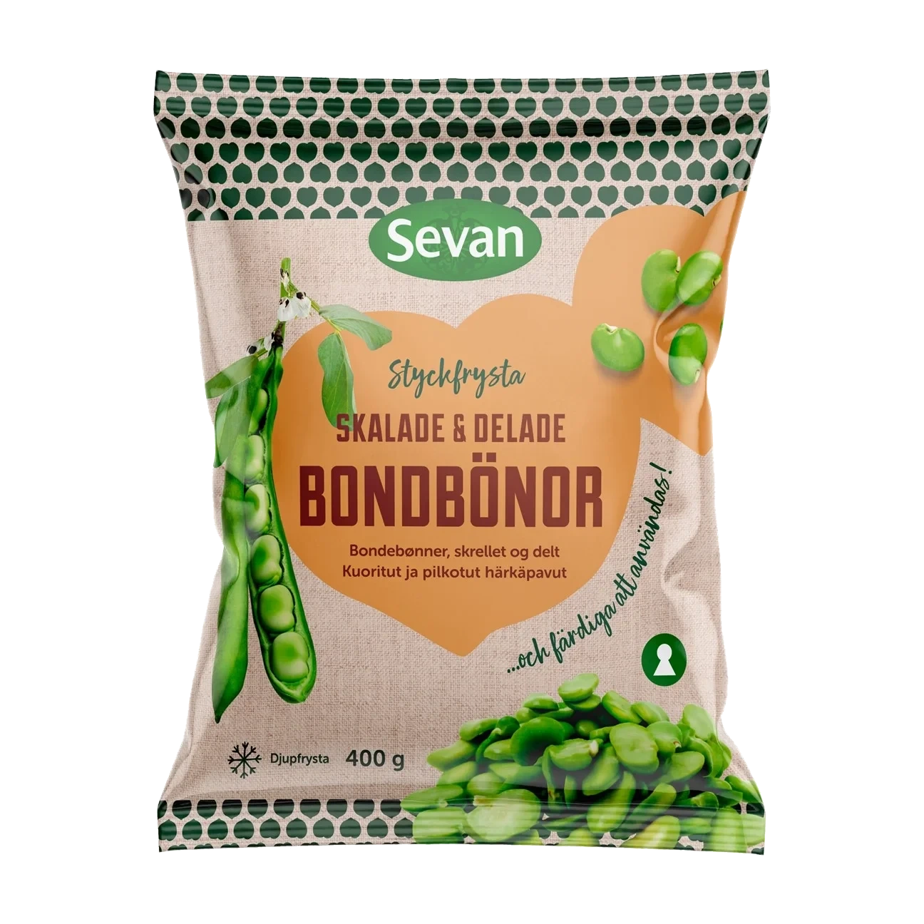 Bondbönor Skalade Halvor