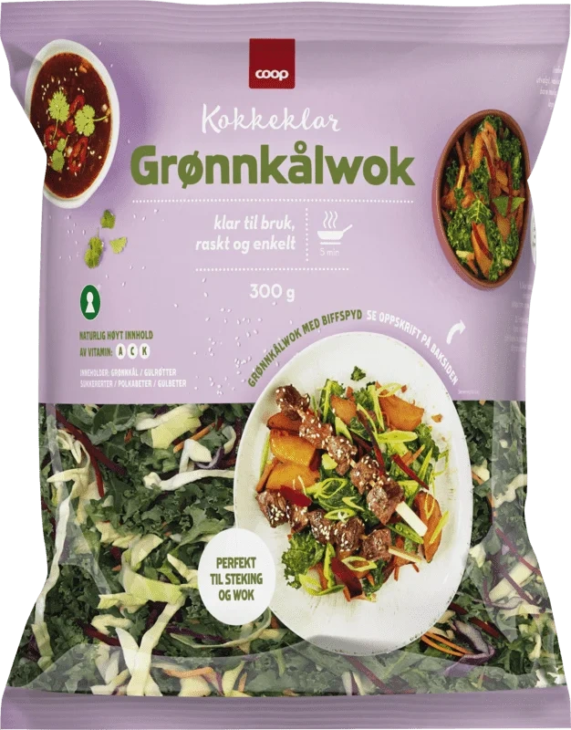 Wok Grønnkålsalat 300g